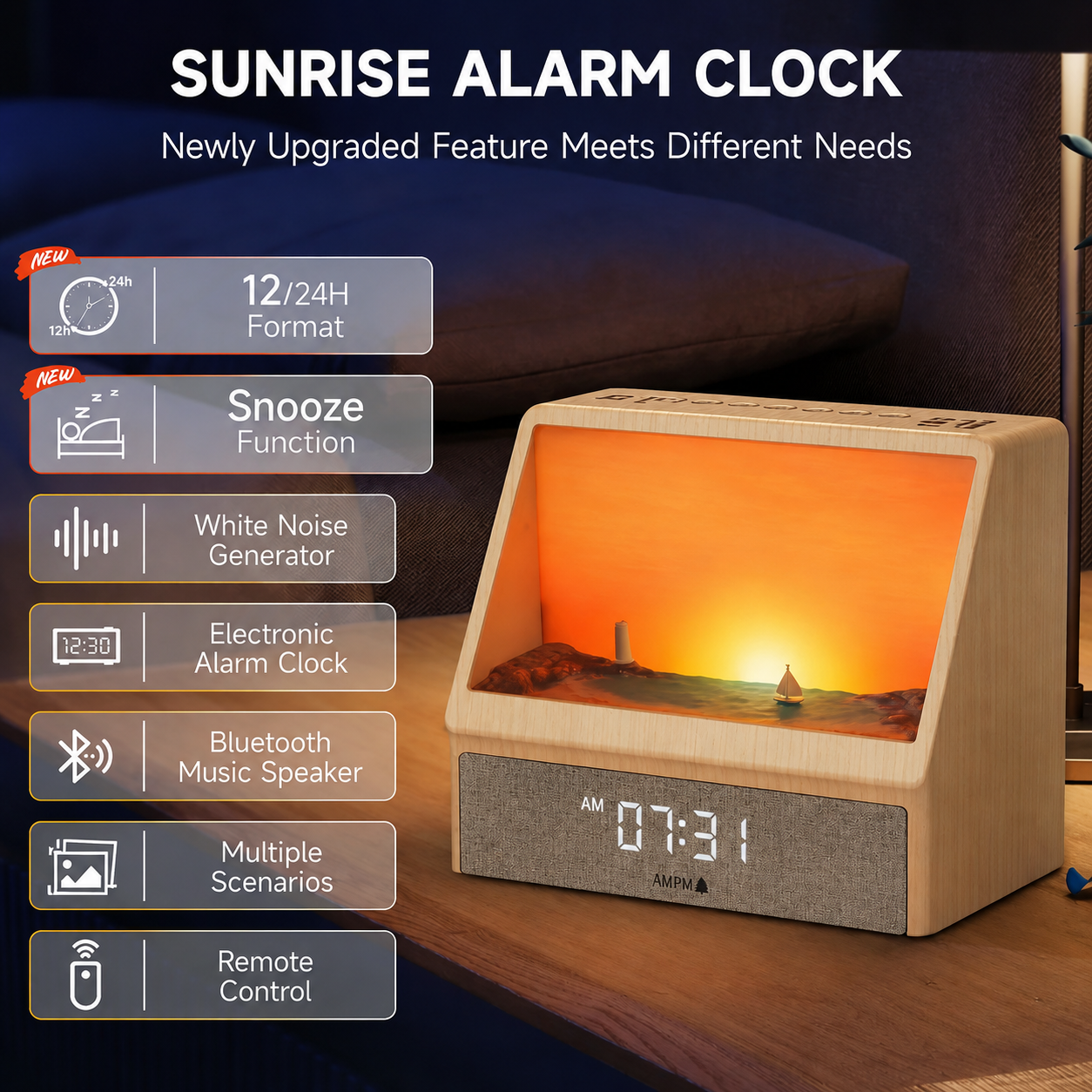 AURAE™ – Sunrise Wake Light